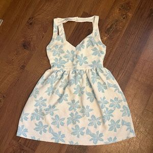 Zara Dress With Back Cut Out